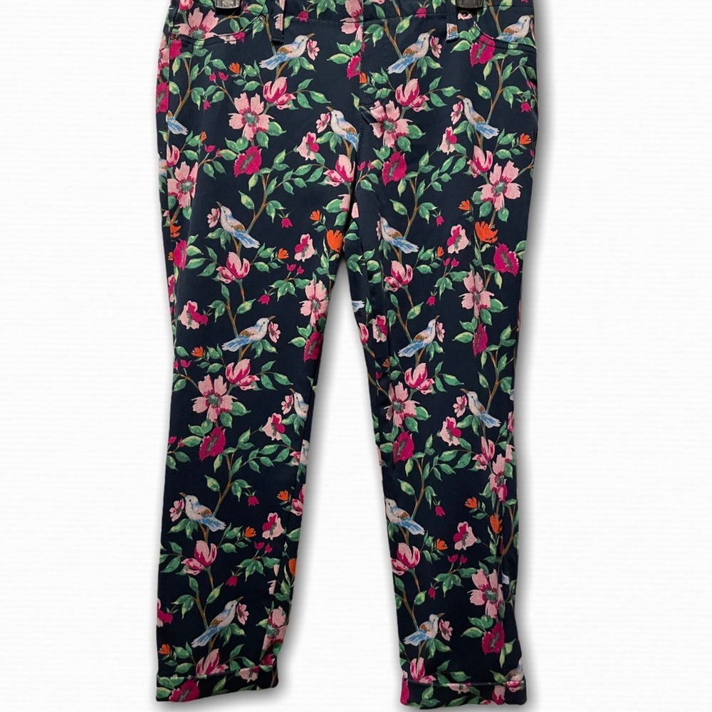 Walmart Floral Capri Pant Sz 12-14